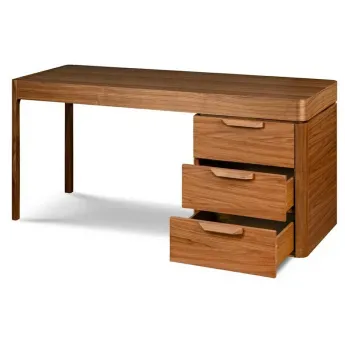 Письменный стол MOD Interiors Ronda, 3 ящика, шпон ореха F, MDI.WD.RD.115