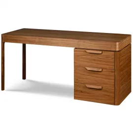 Письменный стол MOD Interiors Ronda, 3 ящика, шпон ореха F, MDI.WD.RD.115