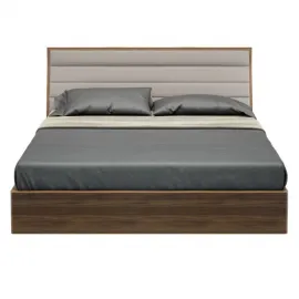 Кровать MOD Interiors Ronda, 160х200, с подъемным механизмом, шпон ореха F, MDI.BD.RD.99