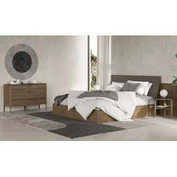 Прикроватная тумба MOD Interiors Ronda, шпон ореха F, MDI.BST.RD.109