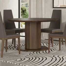 Стул MOD Interiors Ronda, экокожа, шпон ореха F, MDI.CH.RD.101