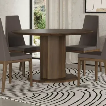Стул MOD Interiors Ronda, экокожа, шпон ореха F, MDI.CH.RD.101