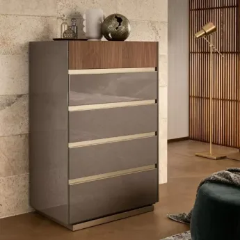 Комод высокий Alf Group Corso Como, пять ящиков, KJCM115