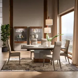 Стол обеденный Alf Grpoup Corso Como, 160(210) см, раздвижной, PJCM0613