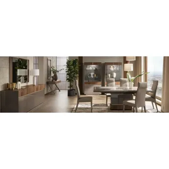 Стол обеденный Alf Grpoup Corso Como, 160(210) см, раздвижной, PJCM0613