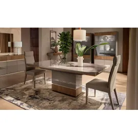 Стол обеденный Alf Grpoup Corso Como, 196(250)x77 см, раздвижной, PJCM0614