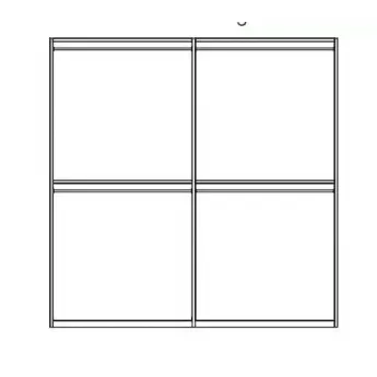 Шкаф 4-дверный Alf Group Corso Como, с зеркалами, PJCM0014