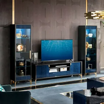 Тумба ТВ Alf Italia Oceanum, 179х42 см, KJOC630