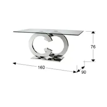 Стол обеденный Schuller Casandra, 160 см, 739436