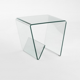 Журнальный стол Schuller Glass III, квадратный, 553106