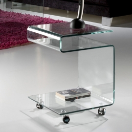 Приставной сервировочный столик Schuller Glass, 552522
