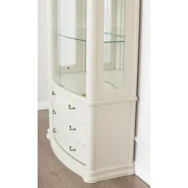 Витрина Disemobel Classic, 2-дверная, 923, беж/ваниль