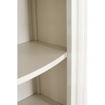 Витрина Disemobel Classic, 2-дверная, стекло, 925, беж/ваниль