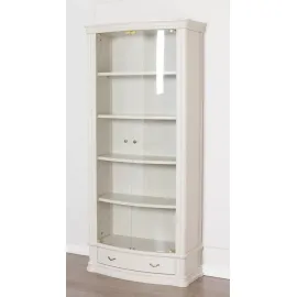 Витрина Disemobel Classic, 2-дверная, стекло, 925, беж/ваниль