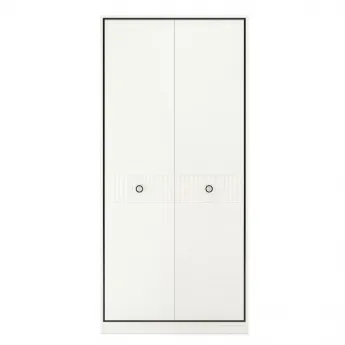 Шкаф Classico Italiano Ницца, 2-дверный, молочный, 8002/L/BL/BL