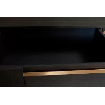 Консоль Классико Итальяно Сидней, 2 ящика, дуб графит, 10024/GF