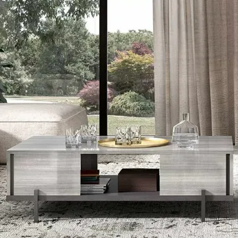 Журнальный столик Status Italy Mia Silver Grey, 120х75, MIDGRCT01