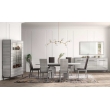 Стол обеденный Status Italy Mia Silver Grey 180/225, раздвижной, MIDGRTA01 - Фото 7