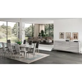 Стол обеденный Status Italy Mia Silver Grey 180/270, раздвижной, MIDGRTA04