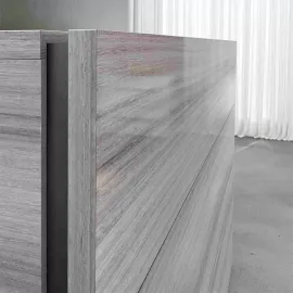 Комод высокий Status Italy Mia Silver Grey, пять ящиков, MIBGRCM02