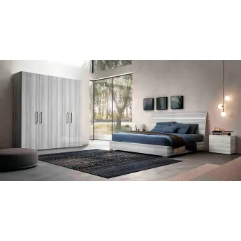 Кровать Status Italy Mia Silver Grey, Q.S., 154x203, MIBGRLT01