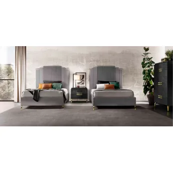Кровать Arredo Classic Adora Moderna, Single Size, мягкое изголовье, ART. 71