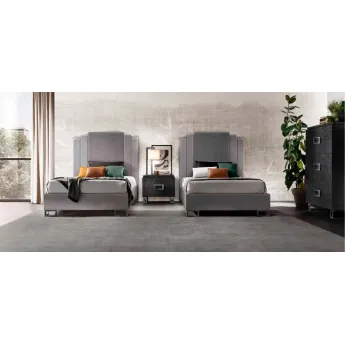 Кровать Arredo Classic Adora Moderna, Single Size, мягкое изголовье, ART. 71