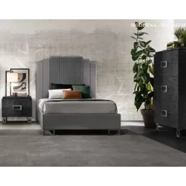 Кровать Arredo Classic Adora Moderna, Single Size, мягкое изголовье, ART. 71