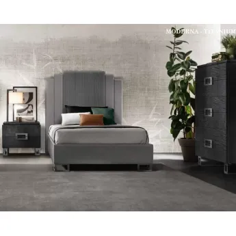 Кровать Arredo Classic Adora Moderna, Single Size, мягкое изголовье, ART. 71