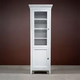 Библиотека Classico Italiano Бруклин, 1-дв., Белый, левая, 7033L/B
