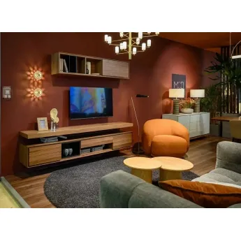Тумба ТВ MOD Interiors Miramar, 5 ящиков, Орех F (V36F), MDI.TV.MRM.6