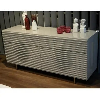 Комод MOD Interiors Miramar, шесть ящиков, глянцевый лак Avorio, MDI.CHD.SL.63