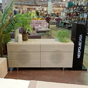 Комод MOD Interiors Miramar, шесть ящиков, глянцевый лак Avorio, MDI.CHD.SL.63