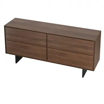 Комод MOD Interiors Miramar, четыре ящика, Орех F (V36F), MDI.SB.MRM.64