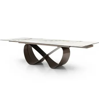 Стол обеденный Q-Home Butterfly, 200/300 см, керамика, раздвижной, DT9305CI