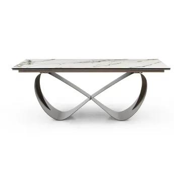 Стол обеденный Q-Home Butterfly, 200/300 см, керамика, раздвижной, DT9305CI