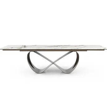 Стол обеденный Q-Home Butterfly, 200/300 см, керамика, раздвижной, DT9305CI