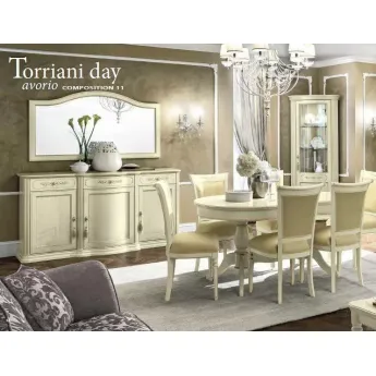 Тумба ТВ maxi Torriani Day Avorio Camelgroup; композиции
