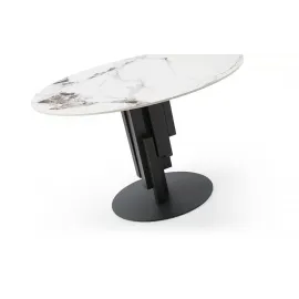 Стол обеденный Q-Home DT9360FCI, 120 см, керамика, нераскладной