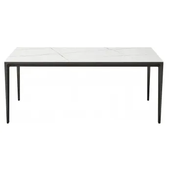 Стол обеденный Q-Home Аликанте, 160 см, керамика, нераскладной, DK-DT-2010-W-160