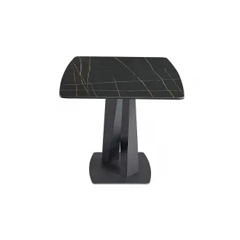 Стол обеденный Q-Home DT2017 BLACK, 180 см, керамика, нераскладной, DT2017-black