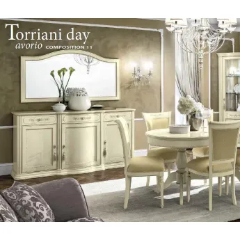 Зеркало Torriani Day Avorio Camelgroup