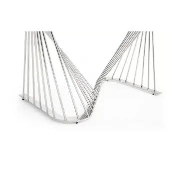 Стол обеденный Q-Home Arpha, 180/260 см, каленое стекло, раздвижной, DT9118GS