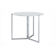 Стол обеденный Q-Home B2389, 90 см, белый, раскладной - Фото 5