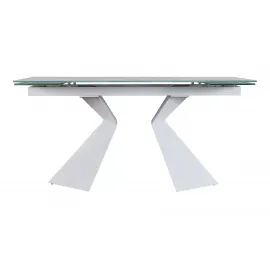 Стол обеденный Q-Home Poseidone, 180/250 см, стекло, раздвижной, CT992