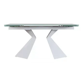 Стол обеденный Q-Home Poseidone, 180/250 см, стекло, раздвижной, CT992