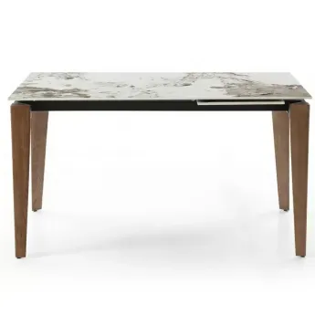 Стол обеденный Q-Home Виго, 140/180 см, керамика, раздвижной, DT9307CW-140/180