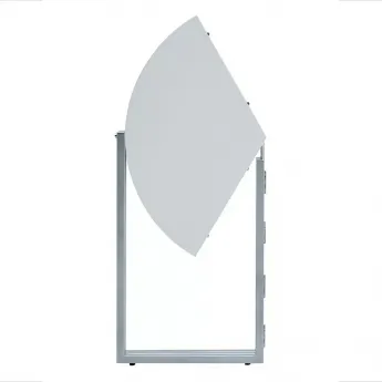 Стол обеденный Q-Home B2389, 90 см, белый, раскладной
