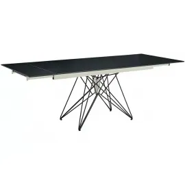 Стол обеденный Q-Home Севилья, 140/200 см, камень, раздвижной, DT-S-T041-140