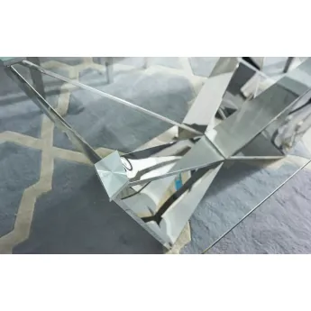 Стол обеденный Q-Home T102C, 200 см, стекло, нераскладной